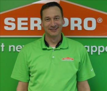 Dave Schimmelpfennig, team member at SERVPRO of North Central Tazewell County, Peoria, Galesburg and Macomb